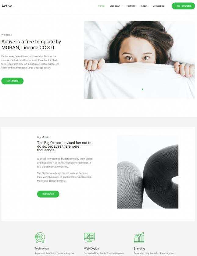 现代设计资讯博客网站html模板 - 项目资源网