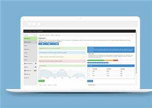 响应式后台源码通用管理模板下载 - 项目资源网