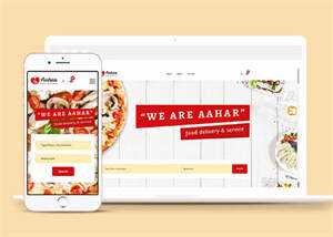 响应式大气美食披萨网站模板 - 项目资源网