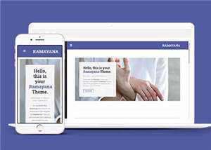 宽屏企业产品信息响应式网站模板下载 - 项目资源网