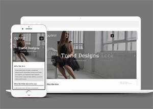 世界服装品牌时尚网站模板下载 - 项目资源网