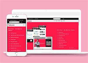 宽屏国外别墅类销售网站模板 - 项目资源网